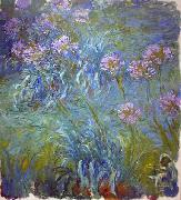 Claude Monet Agapanthus France oil painting artist